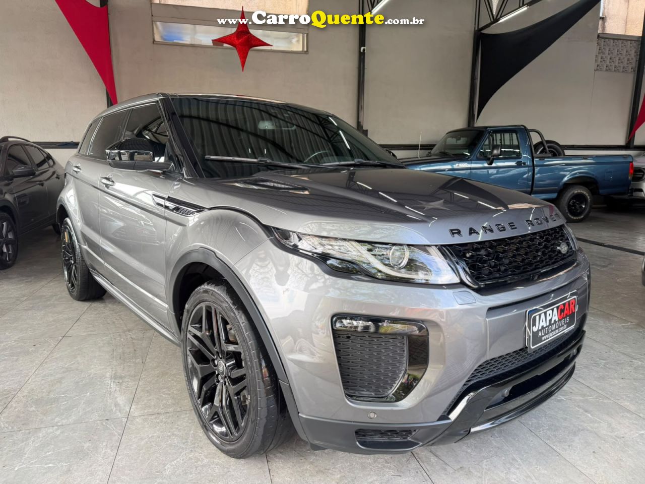 LAND ROVER   RANGE R.EVOQUE SI4 SE DYNAMIC 2.0 AUT.   CINZA 2018 2.0 GASOLINA - Loja