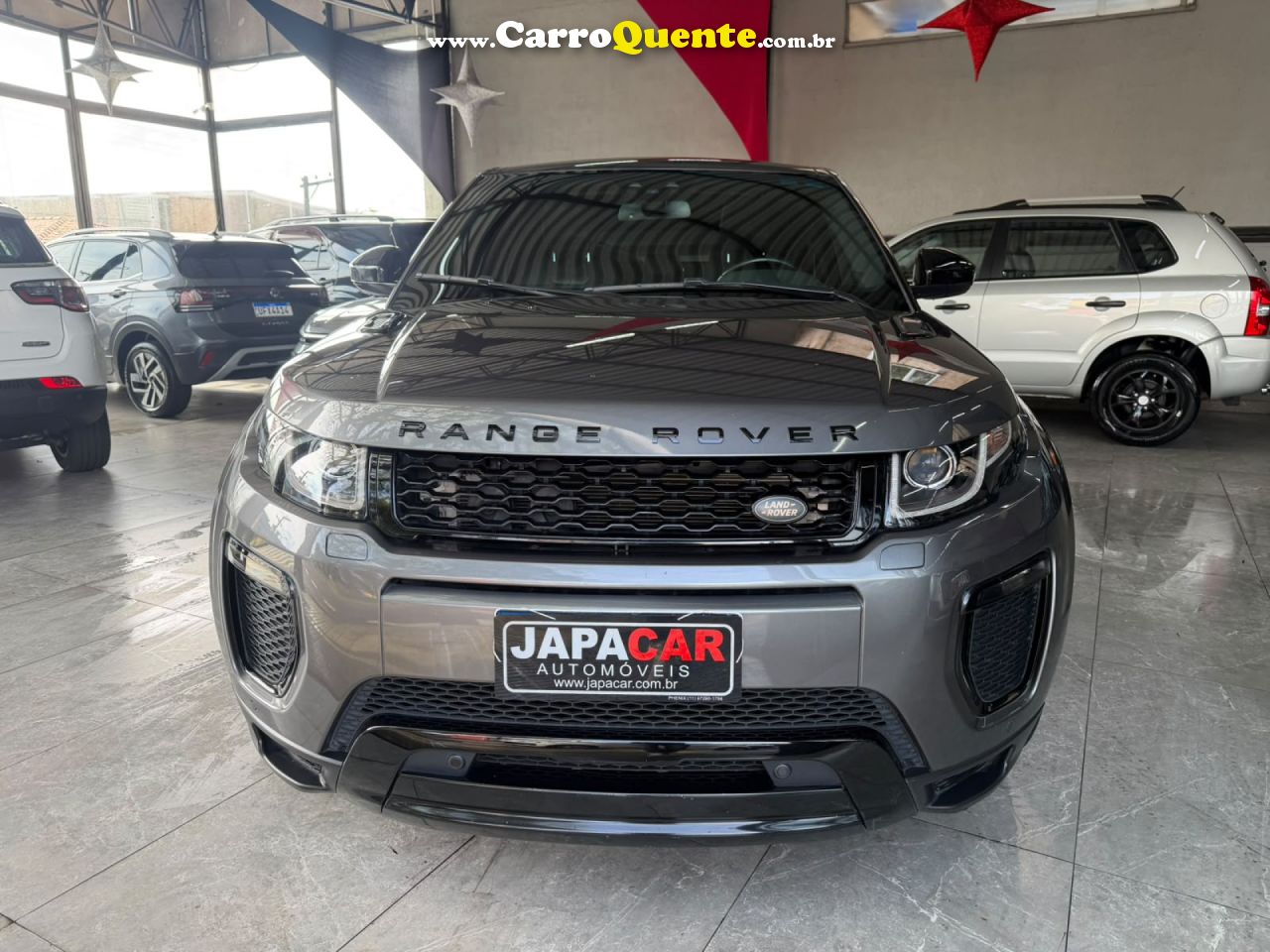 LAND ROVER   RANGE R.EVOQUE SI4 SE DYNAMIC 2.0 AUT.   CINZA 2018 2.0 GASOLINA - Loja