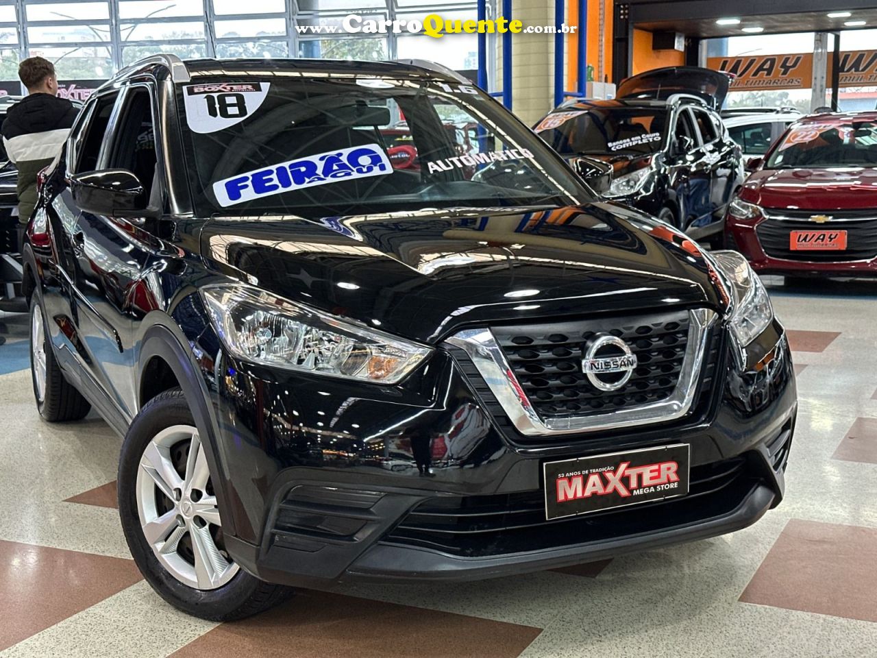 NISSAN KICKS 1.6 16V S 2018 - Loja