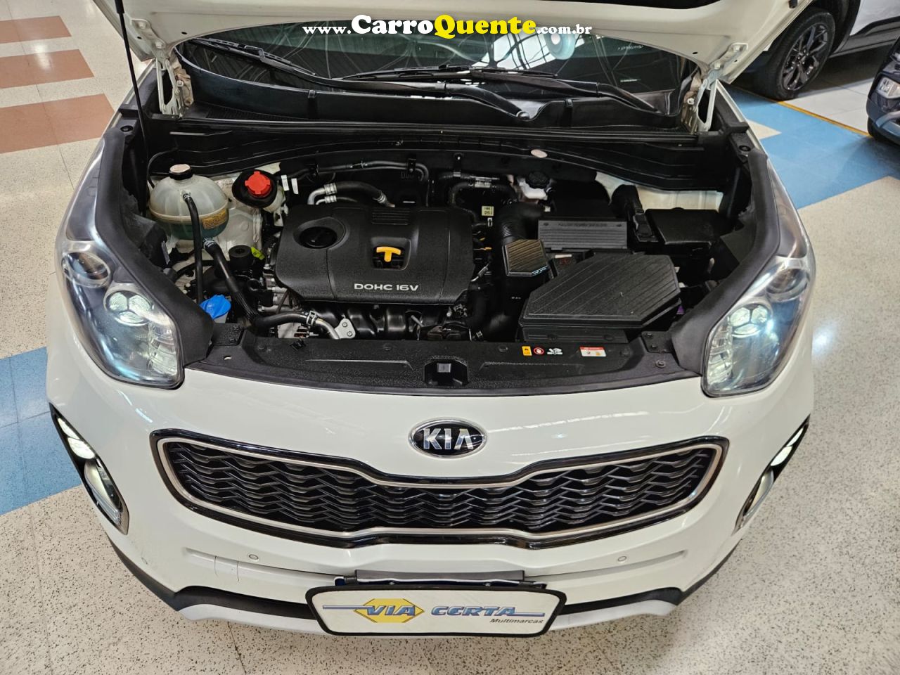 KIA SPORTAGE 2.0 EX FLEX * C/ TETO SOLAR * 2018 - Loja