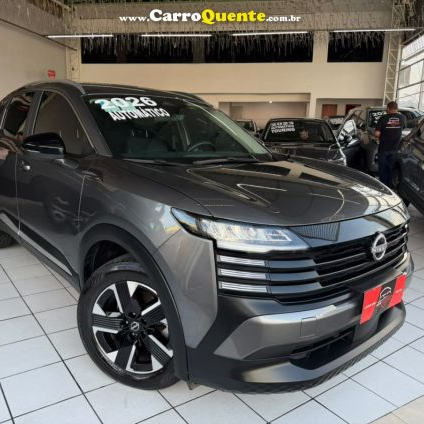NISSAN   KICKS EXCLUSIVE 1.6 16V FLEX AUT.   CINZA 2026 1.6 FLEX