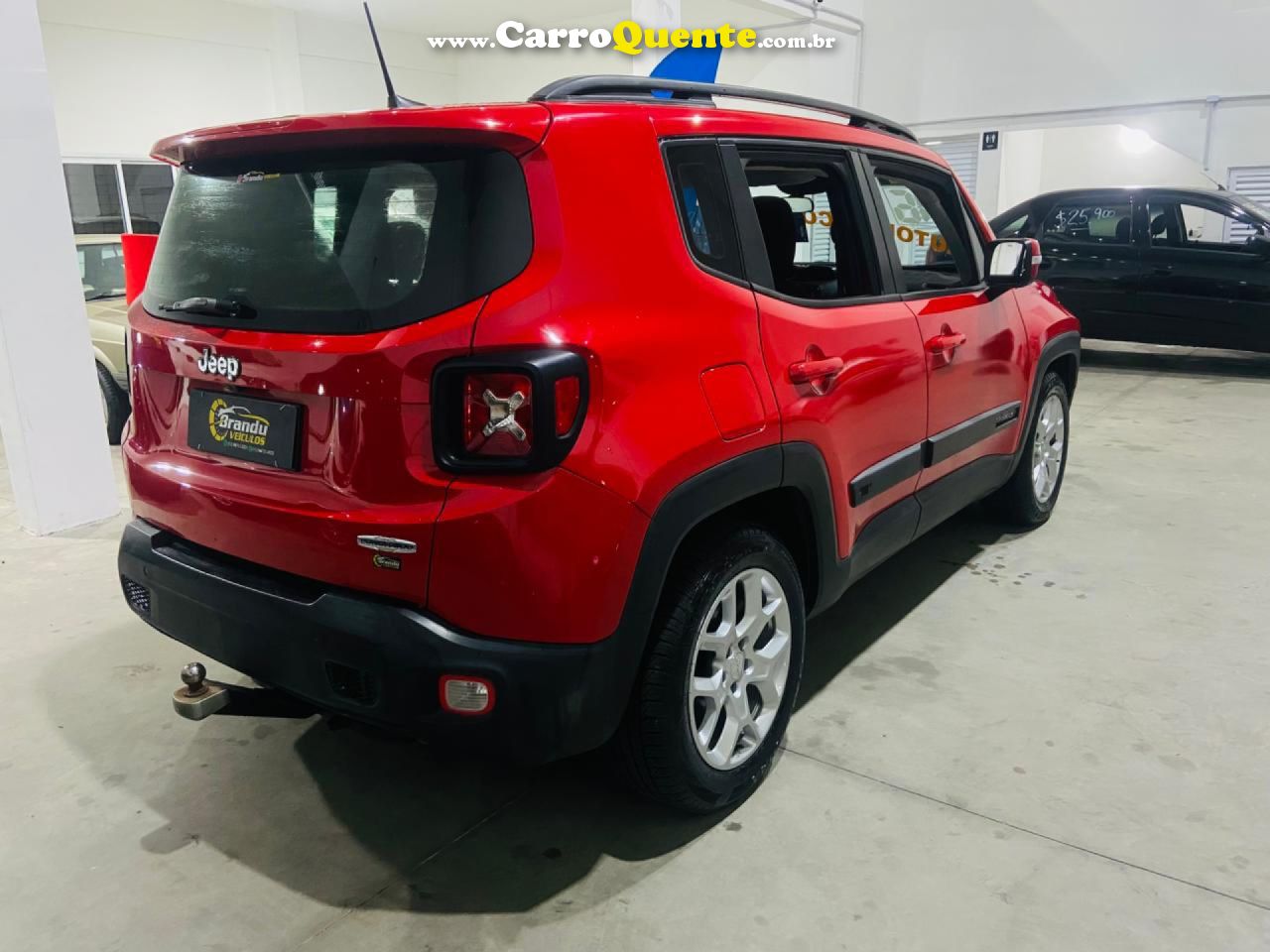 JEEP   RENEGADE LONGITUDE 1.8 4X2 FLEX 16V AUT.   BRANCO 2016 1.8 FLEX - Loja