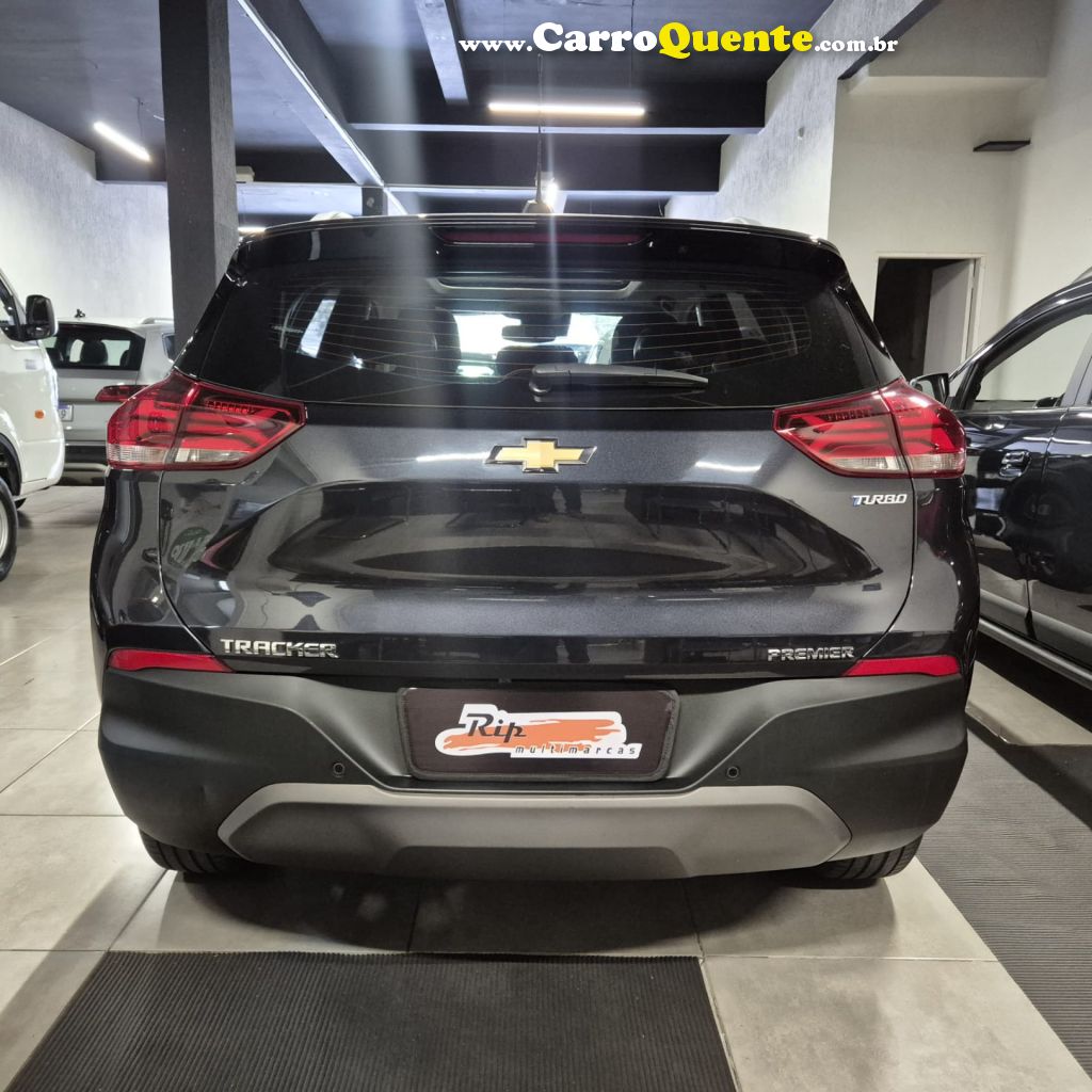 CHEVROLET   TRACKER PREMIER 1.2 TURBO 12V FLEX AUT.   CINZA 2024 1.2 FLEX - Loja