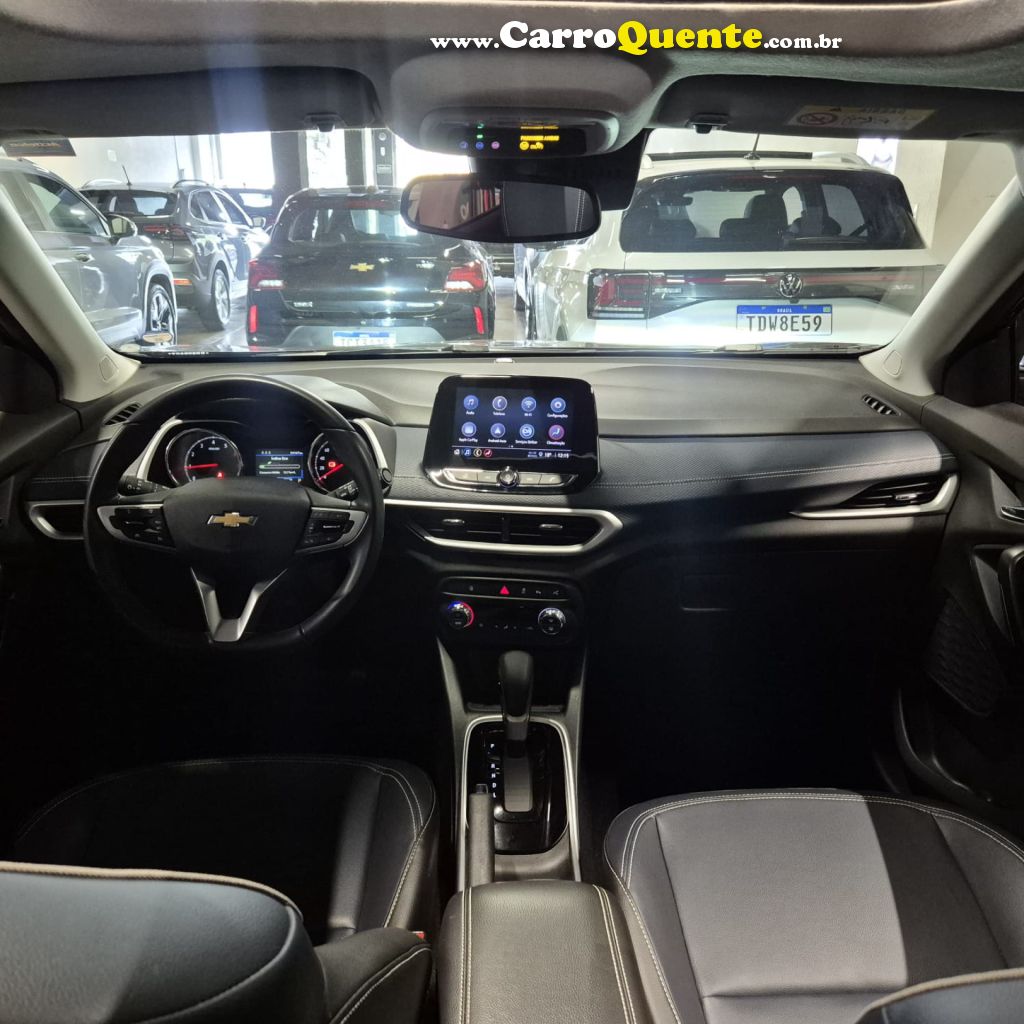 CHEVROLET   TRACKER PREMIER 1.2 TURBO 12V FLEX AUT.   CINZA 2024 1.2 FLEX - Loja
