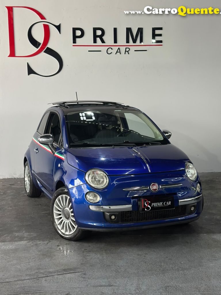FIAT   500 LOUNGE 1.4 16V 100CV  MEC.   AZUL 2010 1.4 GASOLINA - Loja