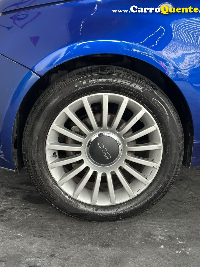 FIAT   500 LOUNGE 1.4 16V 100CV  MEC.   AZUL 2010 1.4 GASOLINA - Loja