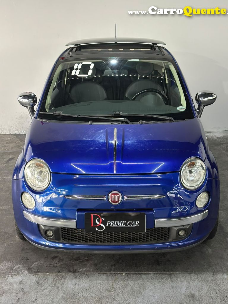 FIAT   500 LOUNGE 1.4 16V 100CV  MEC.   AZUL 2010 1.4 GASOLINA - Loja