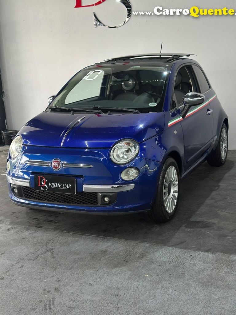 FIAT   500 LOUNGE 1.4 16V 100CV  MEC.   AZUL 2010 1.4 GASOLINA - Loja