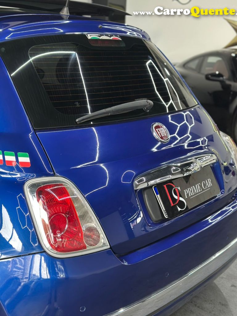 FIAT   500 LOUNGE 1.4 16V 100CV  MEC.   AZUL 2010 1.4 GASOLINA - Loja