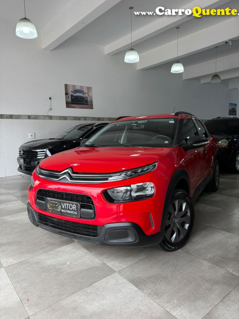 CITROËN   C4 CACTUS LIVE 1.6 16V FLEX AUT.   VERMELHO 2021 1.6 FLEX - Loja