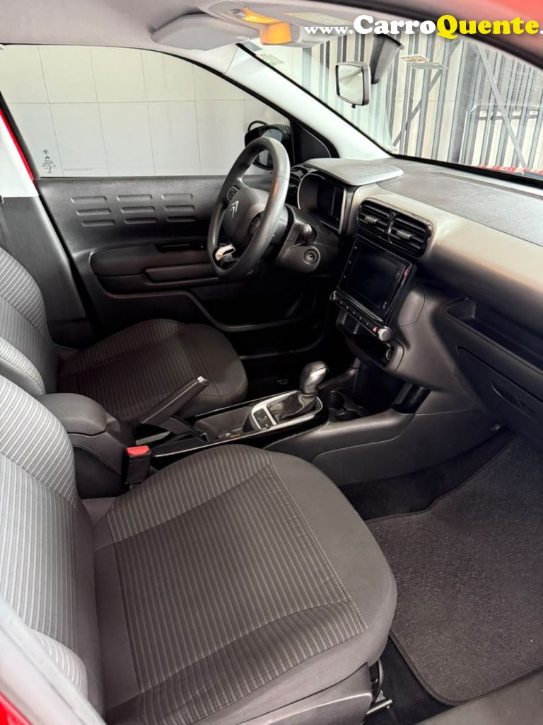 CITROËN   C4 CACTUS LIVE 1.6 16V FLEX AUT.   VERMELHO 2021 1.6 FLEX - Loja