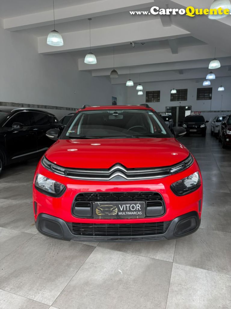 CITROËN   C4 CACTUS LIVE 1.6 16V FLEX AUT.   VERMELHO 2021 1.6 FLEX - Loja