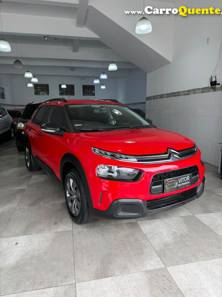 CITROËN   C4 CACTUS LIVE 1.6 16V FLEX AUT.   VERMELHO 2021 1.6 FLEX - Loja