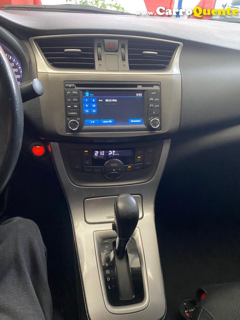 NISSAN   SENTRA SL 2.0 2.0 FLEX FUEL 16V AUT.   BRANCO 2015 2.0 FLEX - Loja