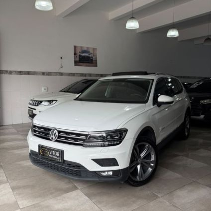 VOLKSWAGEN   TIGUAN ALLSPAC COMF 250 TSI 1.4 FLEX   BRANCO 2019 1.4 FLEX