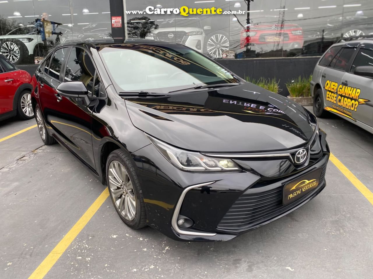 TOYOTA   COROLLA XEI 2.0 FLEX 16V AUT.   PRETO 2022 2.0 FLEX - Loja