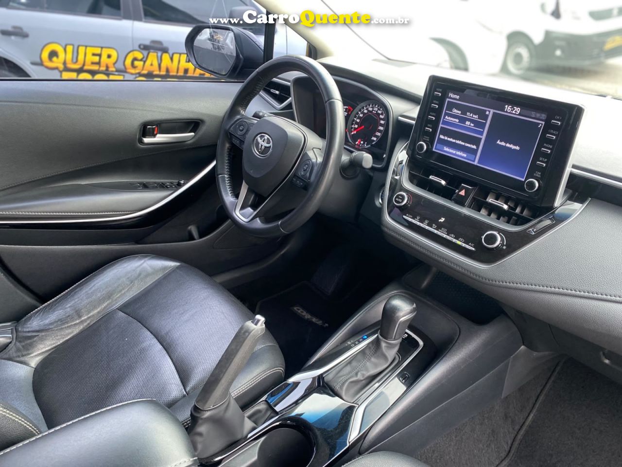 TOYOTA   COROLLA XEI 2.0 FLEX 16V AUT.   PRETO 2022 2.0 FLEX - Loja