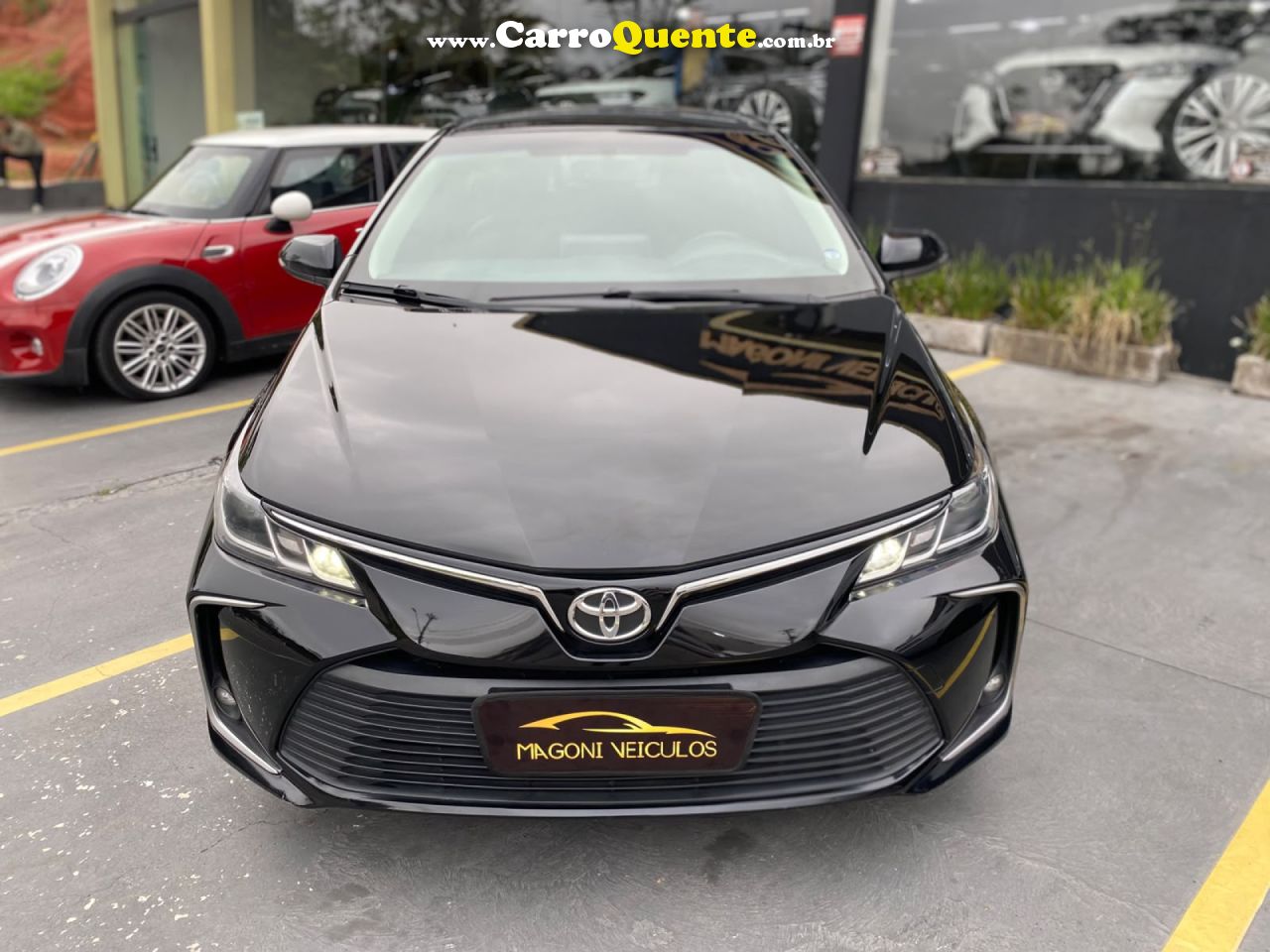 TOYOTA   COROLLA XEI 2.0 FLEX 16V AUT.   PRETO 2022 2.0 FLEX - Loja