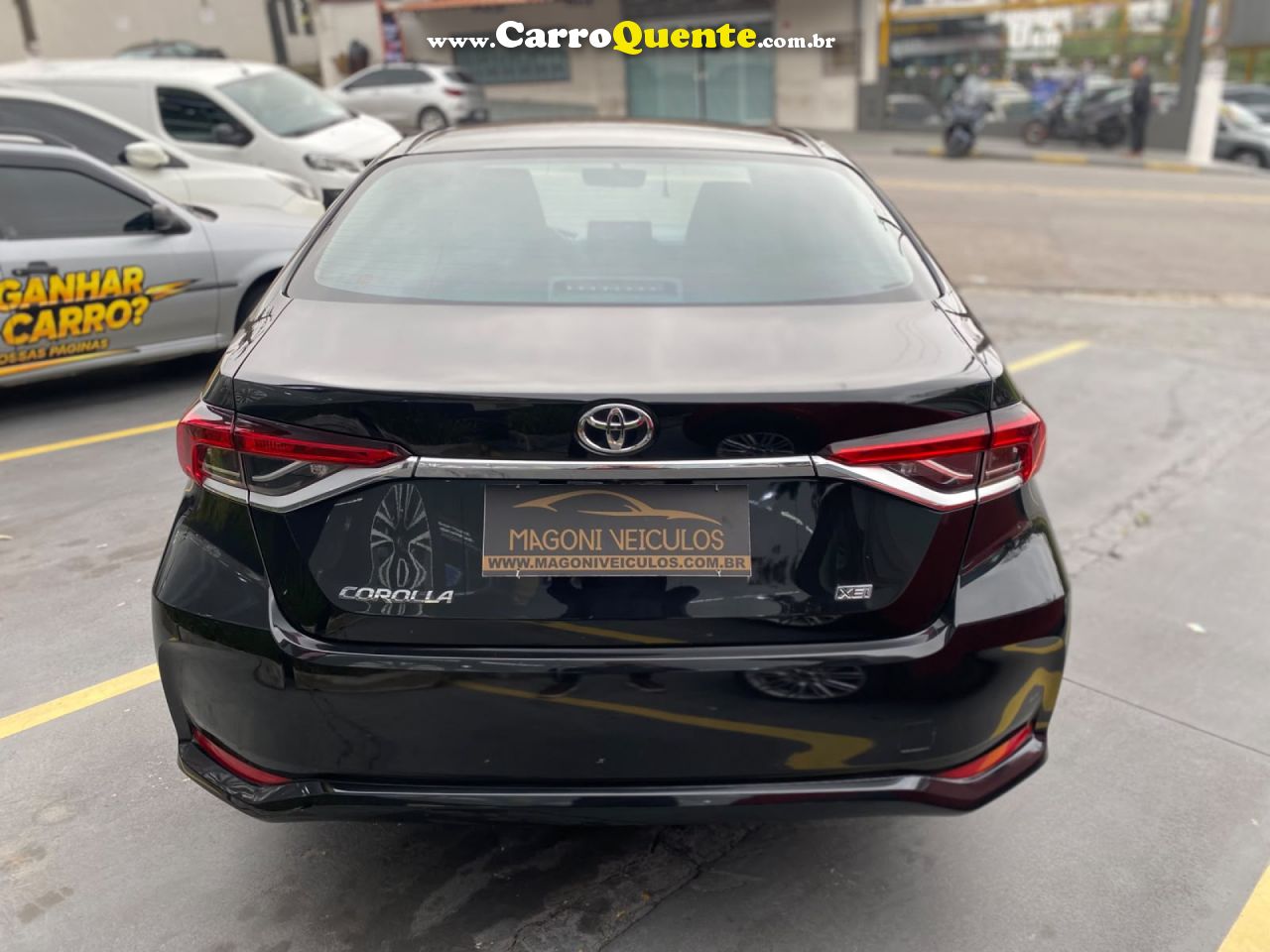 TOYOTA   COROLLA XEI 2.0 FLEX 16V AUT.   PRETO 2022 2.0 FLEX - Loja