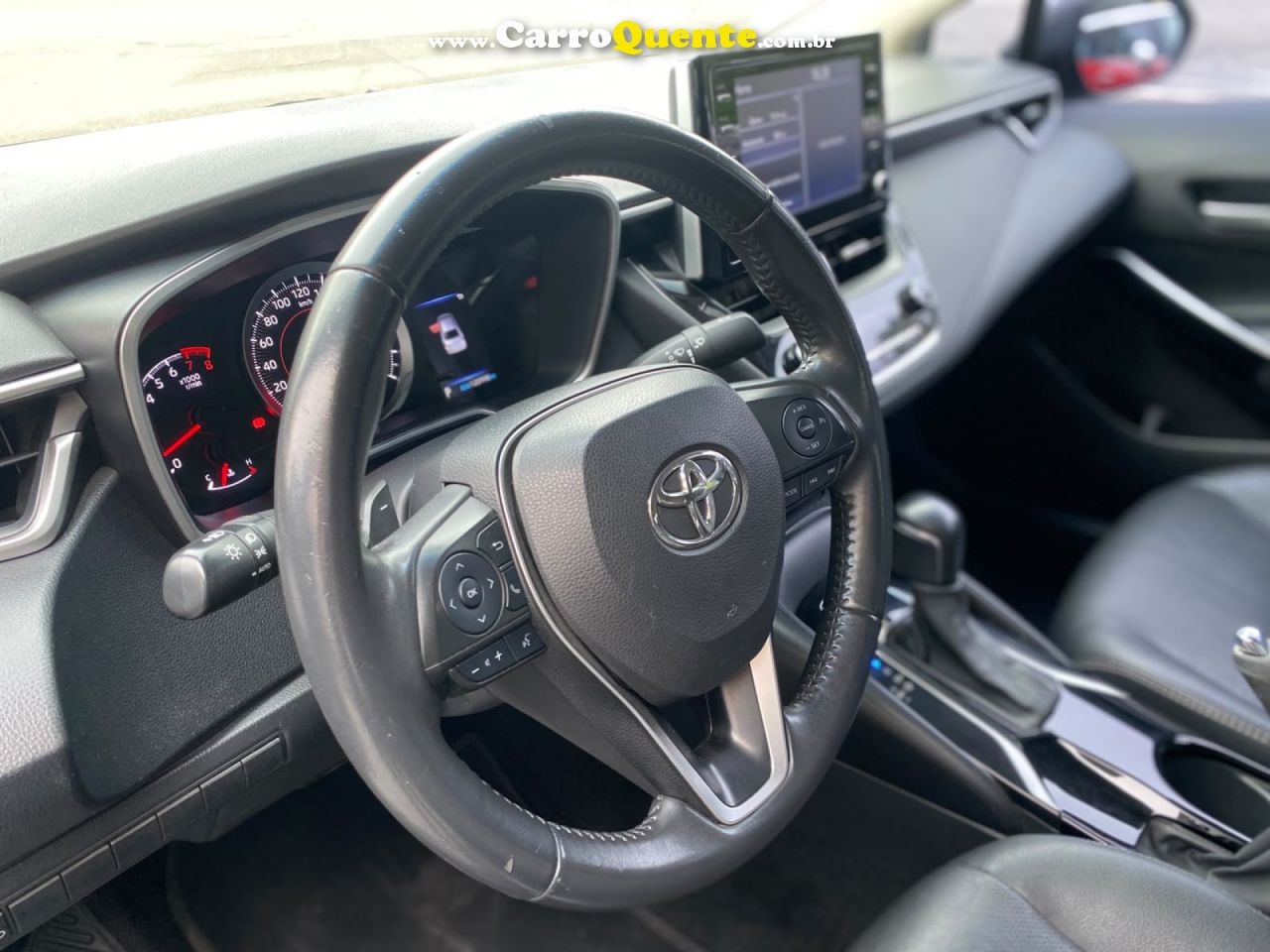 TOYOTA   COROLLA XEI 2.0 FLEX 16V AUT.   PRETO 2022 2.0 FLEX - Loja