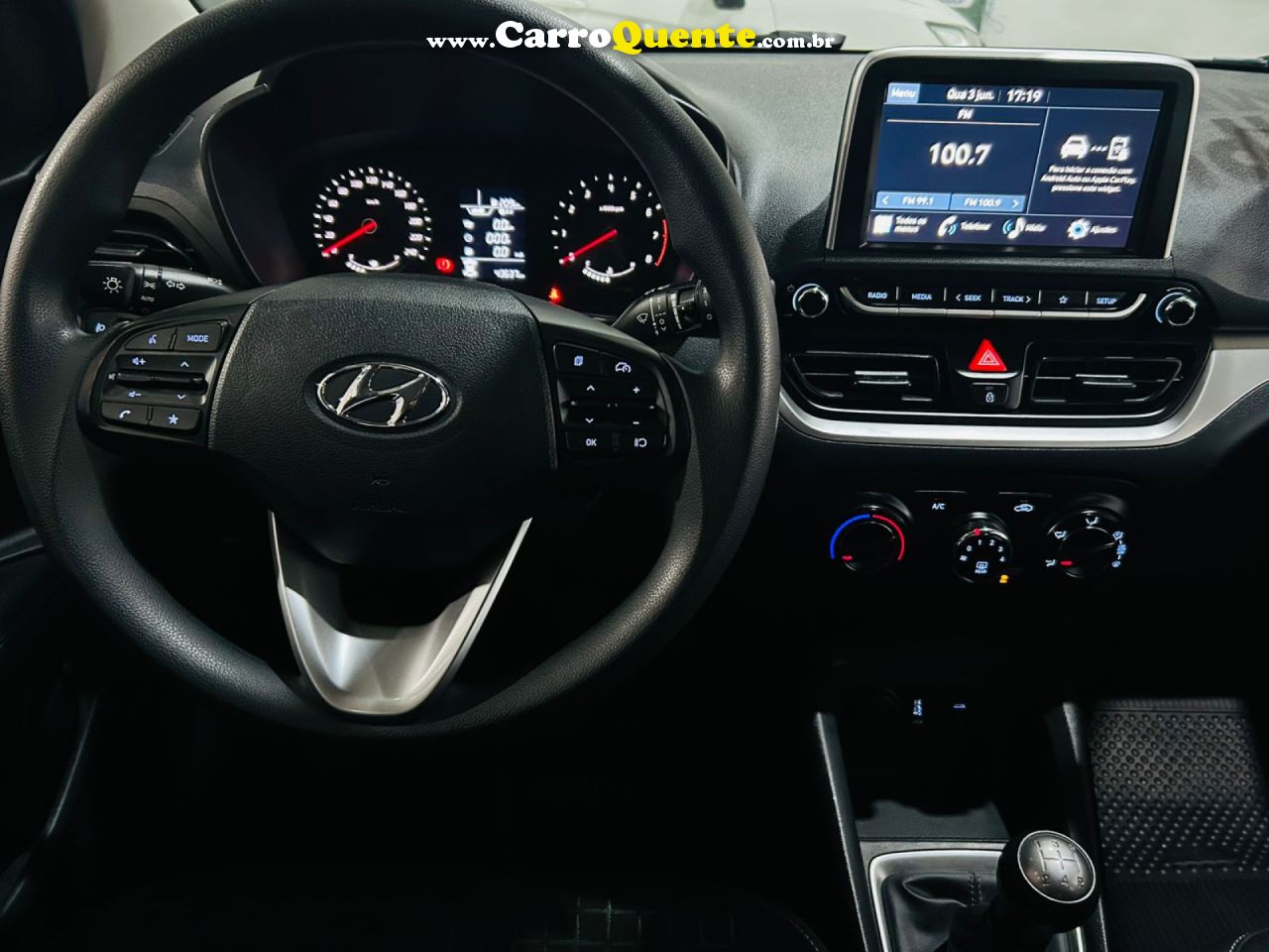 HYUNDAI   HB20 COMF.C.PLUSC.STYLE 1.0 FLEX 12V   AZUL 2025 1.0 FLEX - Loja