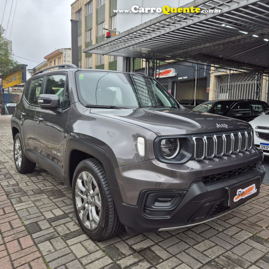 JEEP   RENEGADE LONG. T270 1.3 TB 4X2 FLEX AUT.   CINZA 2025 1.3 FLEX - Loja