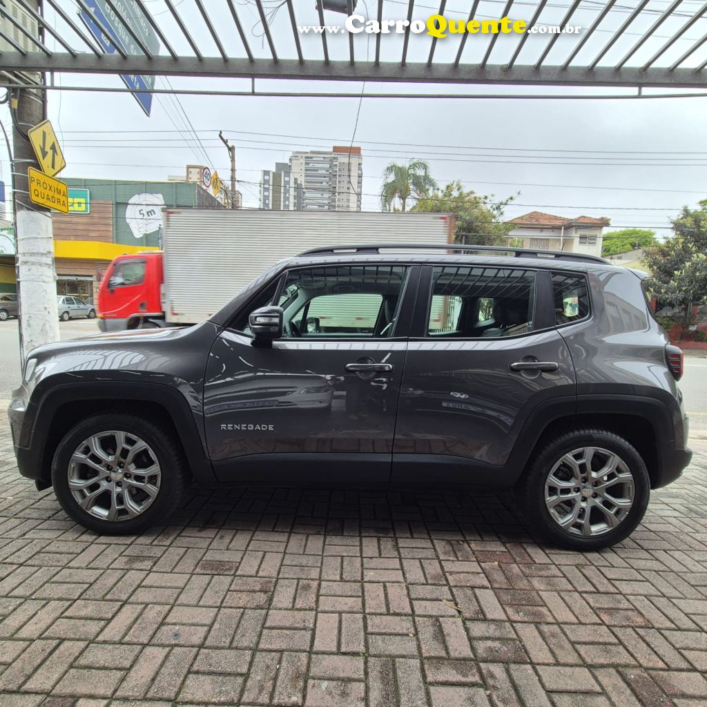 JEEP   RENEGADE LONG. T270 1.3 TB 4X2 FLEX AUT.   CINZA 2025 1.3 FLEX - Loja