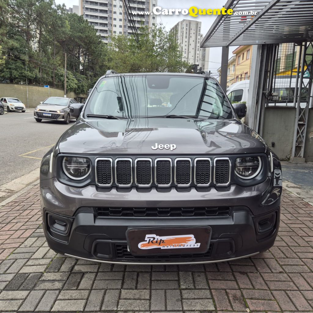 JEEP   RENEGADE LONG. T270 1.3 TB 4X2 FLEX AUT.   CINZA 2025 1.3 FLEX - Loja