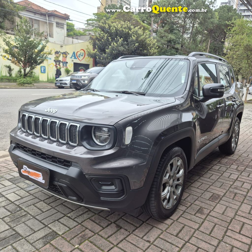 JEEP   RENEGADE LONG. T270 1.3 TB 4X2 FLEX AUT.   CINZA 2025 1.3 FLEX - Loja