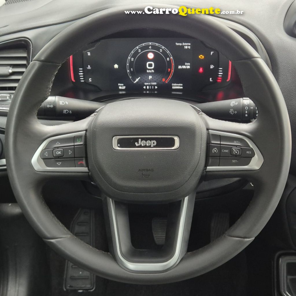 JEEP   RENEGADE LONG. T270 1.3 TB 4X2 FLEX AUT.   CINZA 2025 1.3 FLEX - Loja