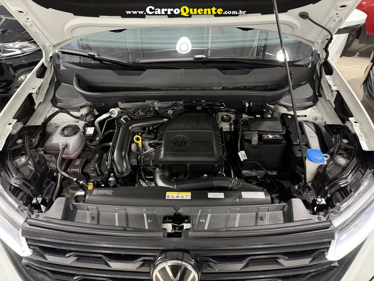 VOLKSWAGEN   T-CROSS 1.0 TSI FLEX 12V 5P AUT.   BRANCO 2025 1.0 FLEX - Loja