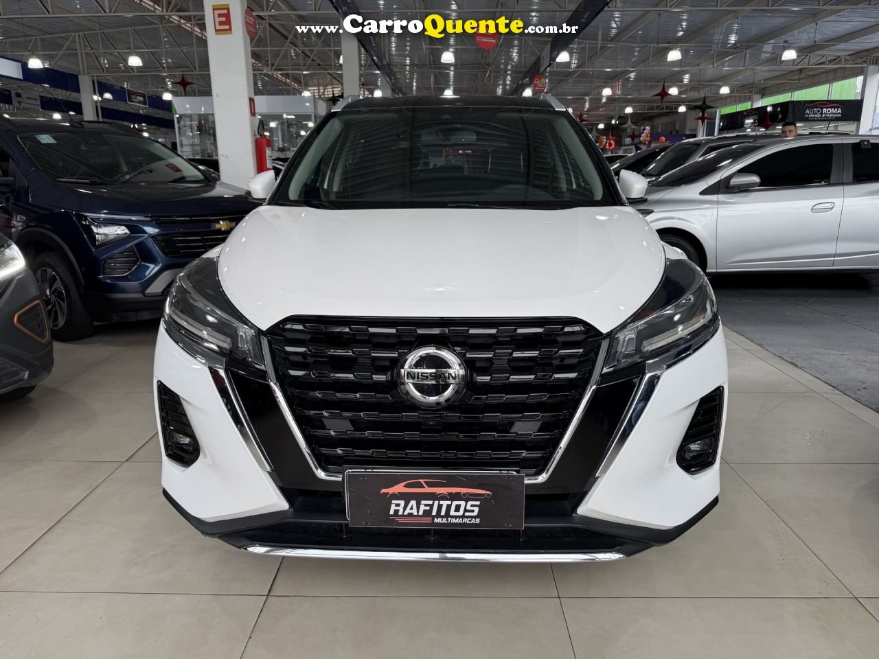 NISSAN   KICKS EXCLUSIVE 1.6 16V FLEX AUT.   BRANCO 2022 1.6 FLEX - Loja