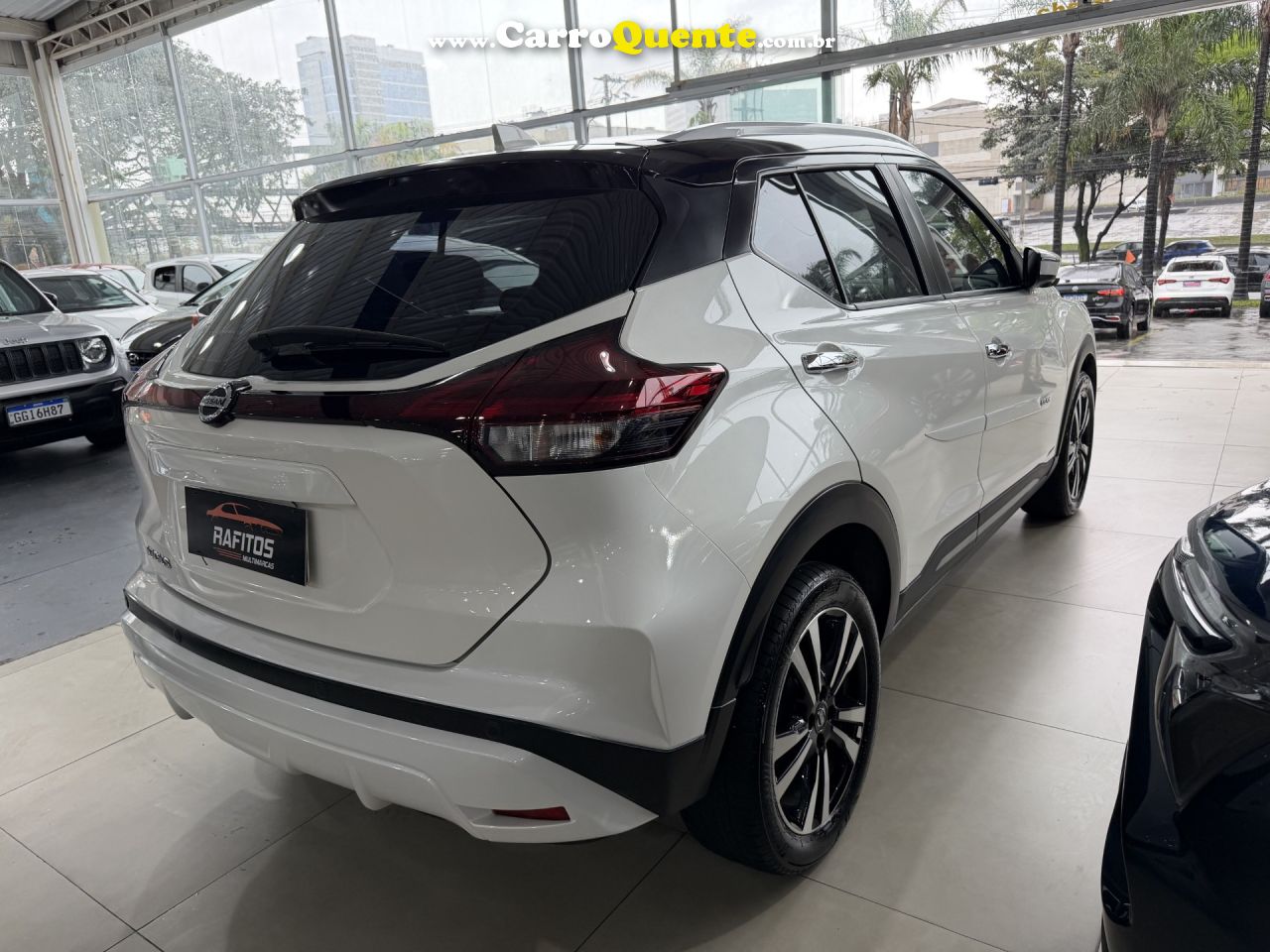 NISSAN   KICKS EXCLUSIVE 1.6 16V FLEX AUT.   BRANCO 2022 1.6 FLEX - Loja