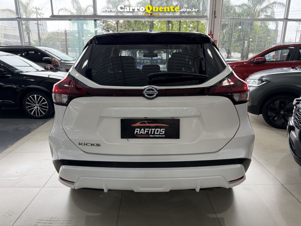 NISSAN   KICKS EXCLUSIVE 1.6 16V FLEX AUT.   BRANCO 2022 1.6 FLEX - Loja