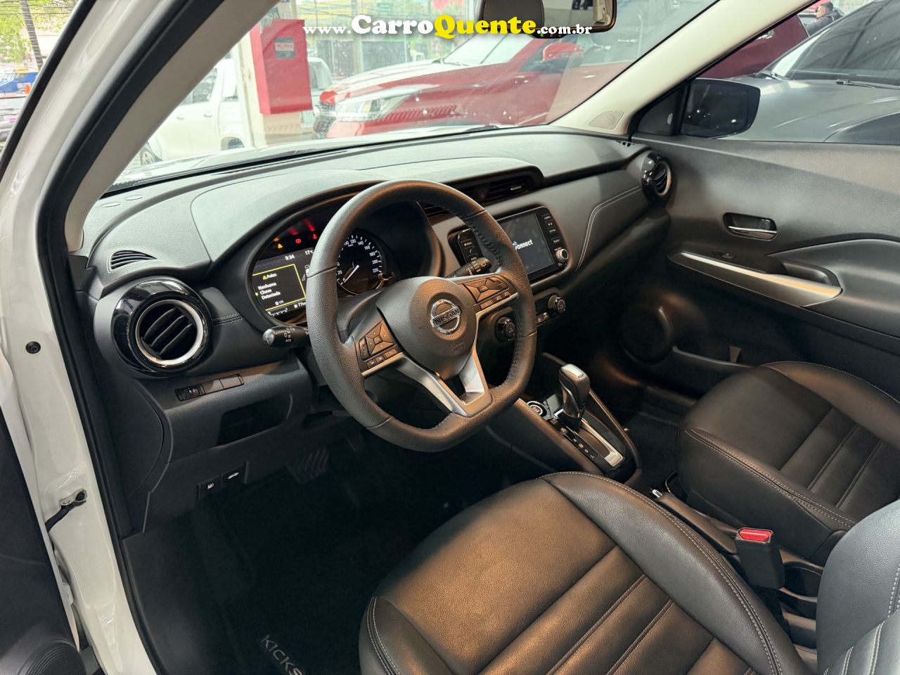NISSAN   KICKS EXCLUSIVE 1.6 16V FLEX AUT.   BRANCO 2022 1.6 FLEX - Loja