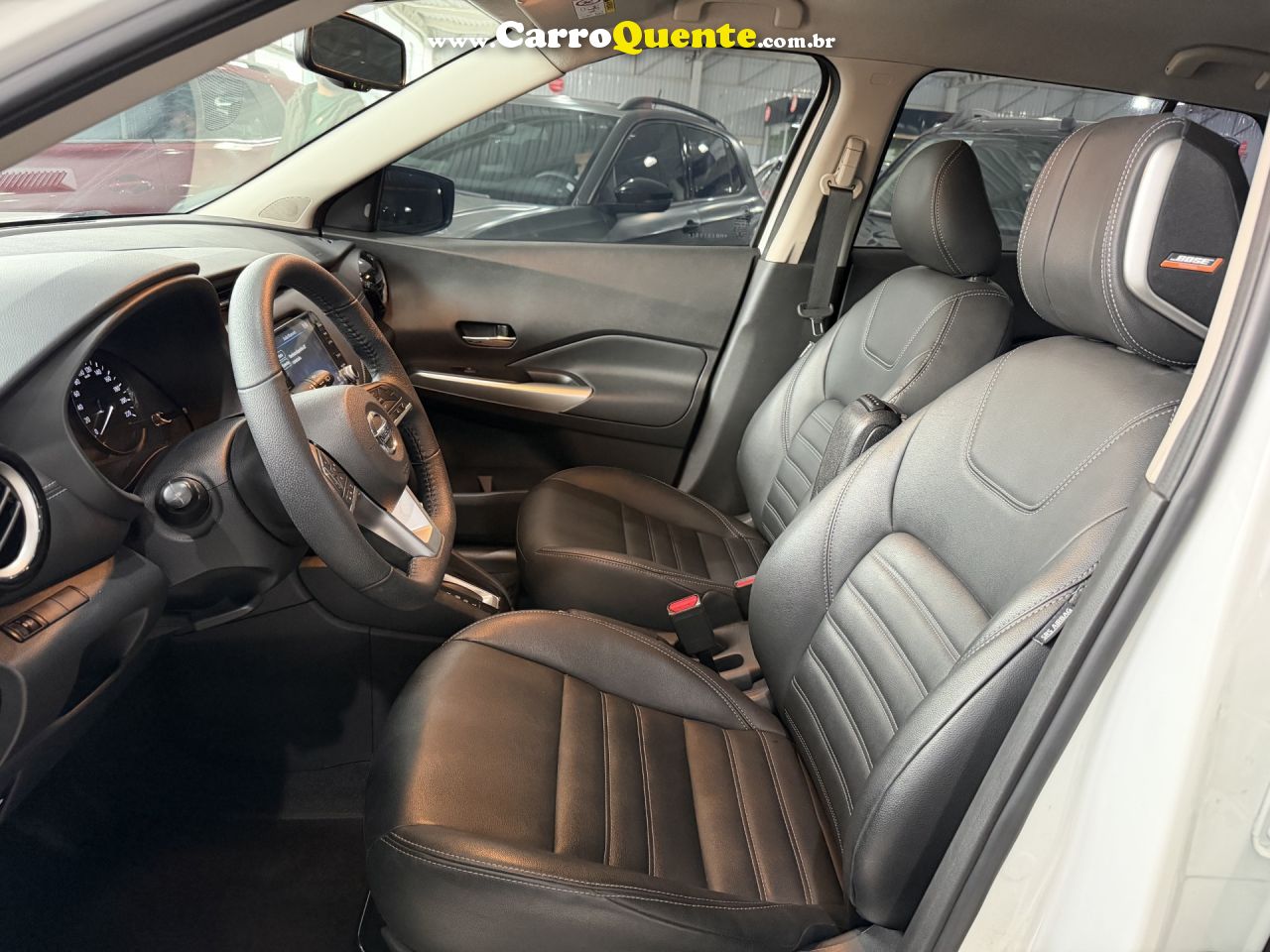 NISSAN   KICKS EXCLUSIVE 1.6 16V FLEX AUT.   BRANCO 2022 1.6 FLEX - Loja