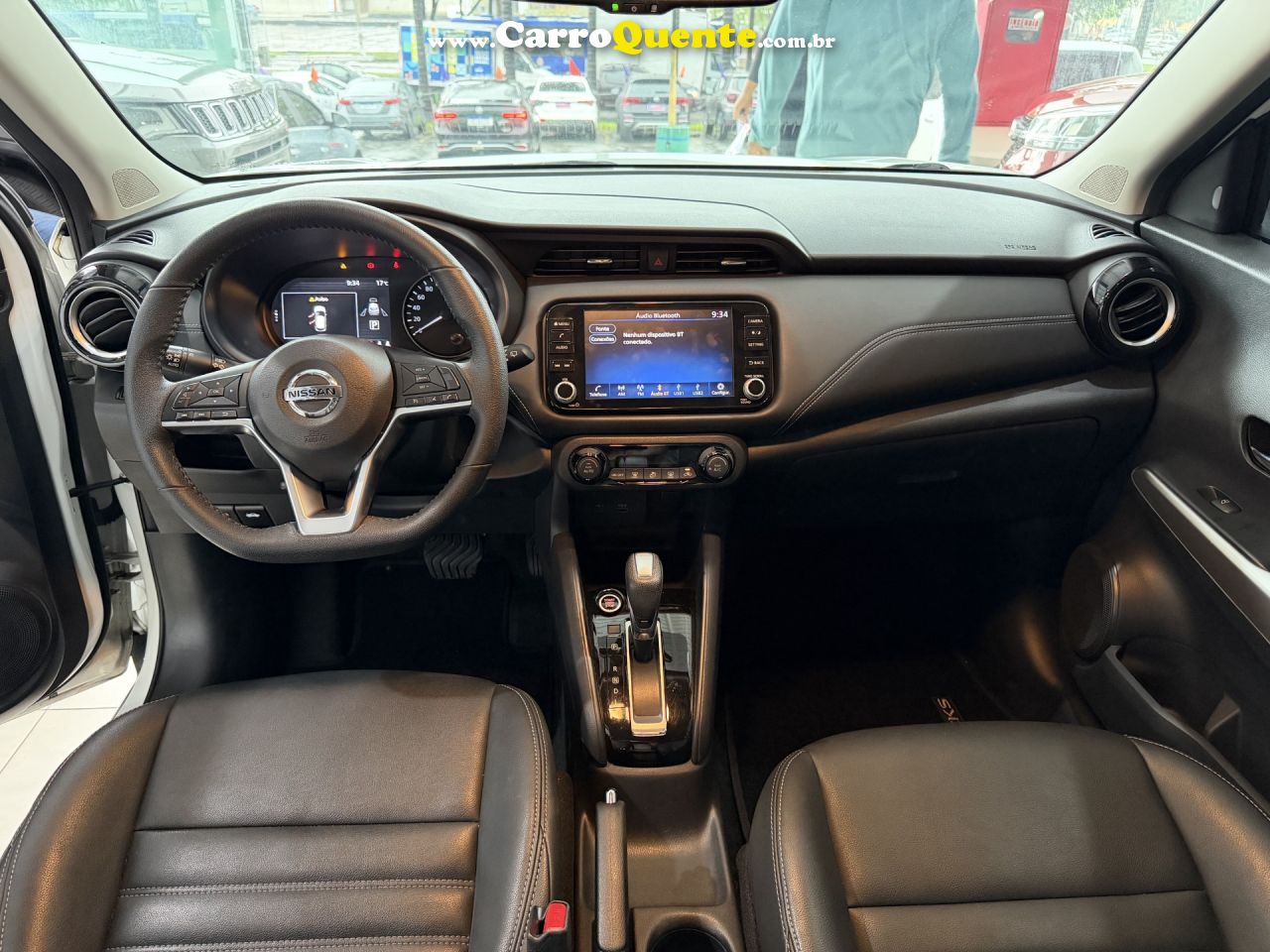 NISSAN   KICKS EXCLUSIVE 1.6 16V FLEX AUT.   BRANCO 2022 1.6 FLEX - Loja