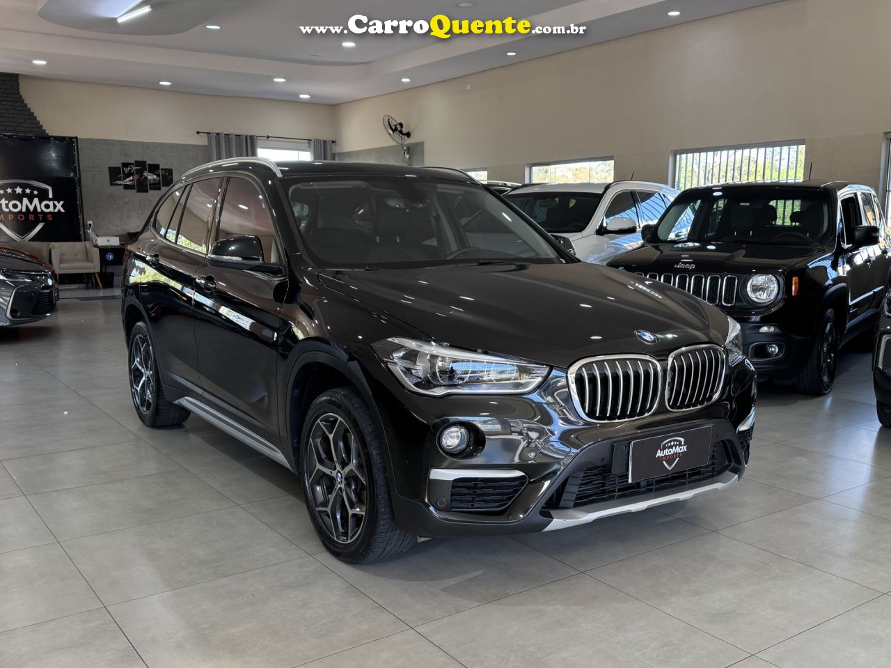 BMW   X1 SDRIVE 20I 2.02.0 TB ACTI.FLEX AUT.   PRETO 2019 2.0 GASOLINA - Loja