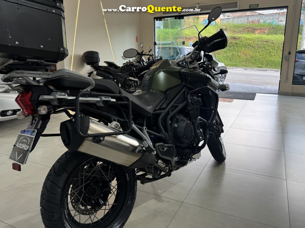 TRIUMPH   TIGER 1200 XC EXPLORER   VERDE 2015 1200 GASOLINA - Loja