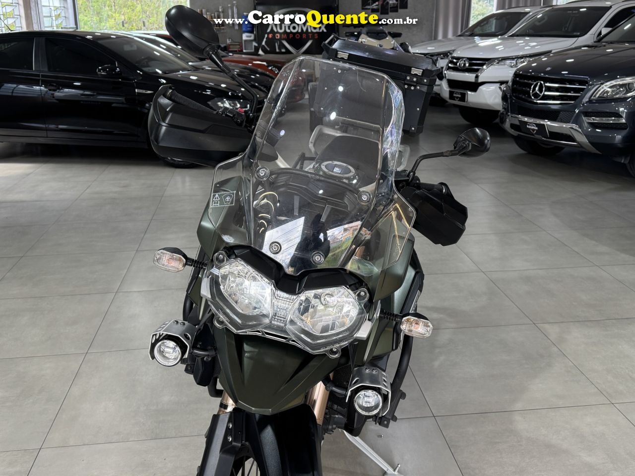 TRIUMPH   TIGER 1200 XC EXPLORER   VERDE 2015 1200 GASOLINA - Loja