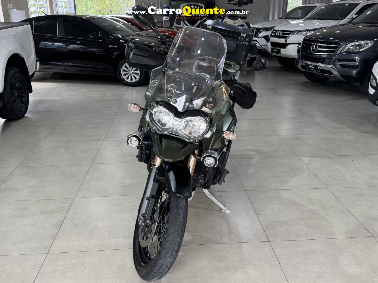 TRIUMPH   TIGER 1200 XC EXPLORER   VERDE 2015 1200 GASOLINA - Loja