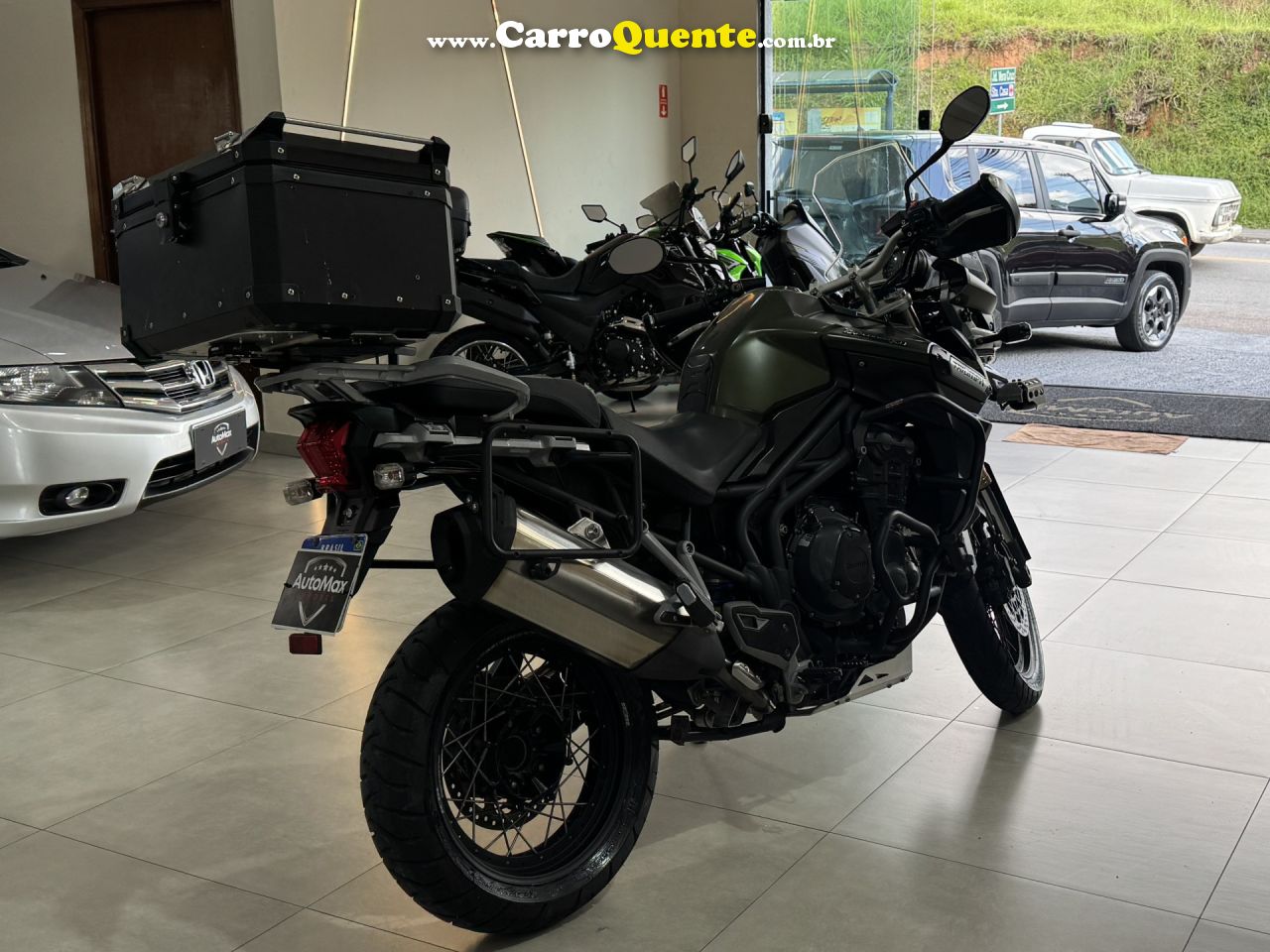 TRIUMPH   TIGER 1200 XC EXPLORER   VERDE 2015 1200 GASOLINA - Loja