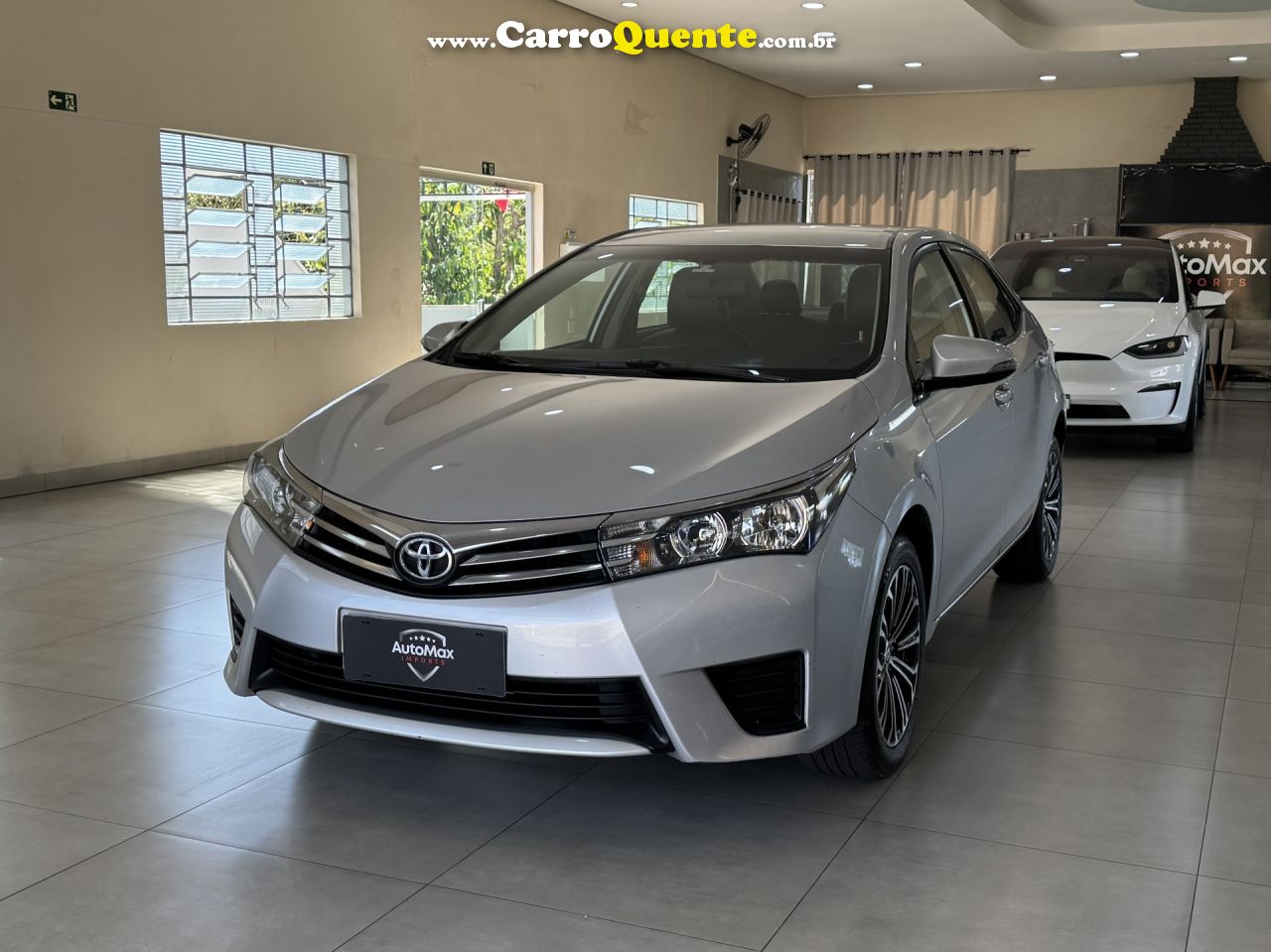 TOYOTA   COROLLA GLI UPPER 1.8 FLEX 16V AUT.   PRATA 2017 1.8 FLEX - Loja