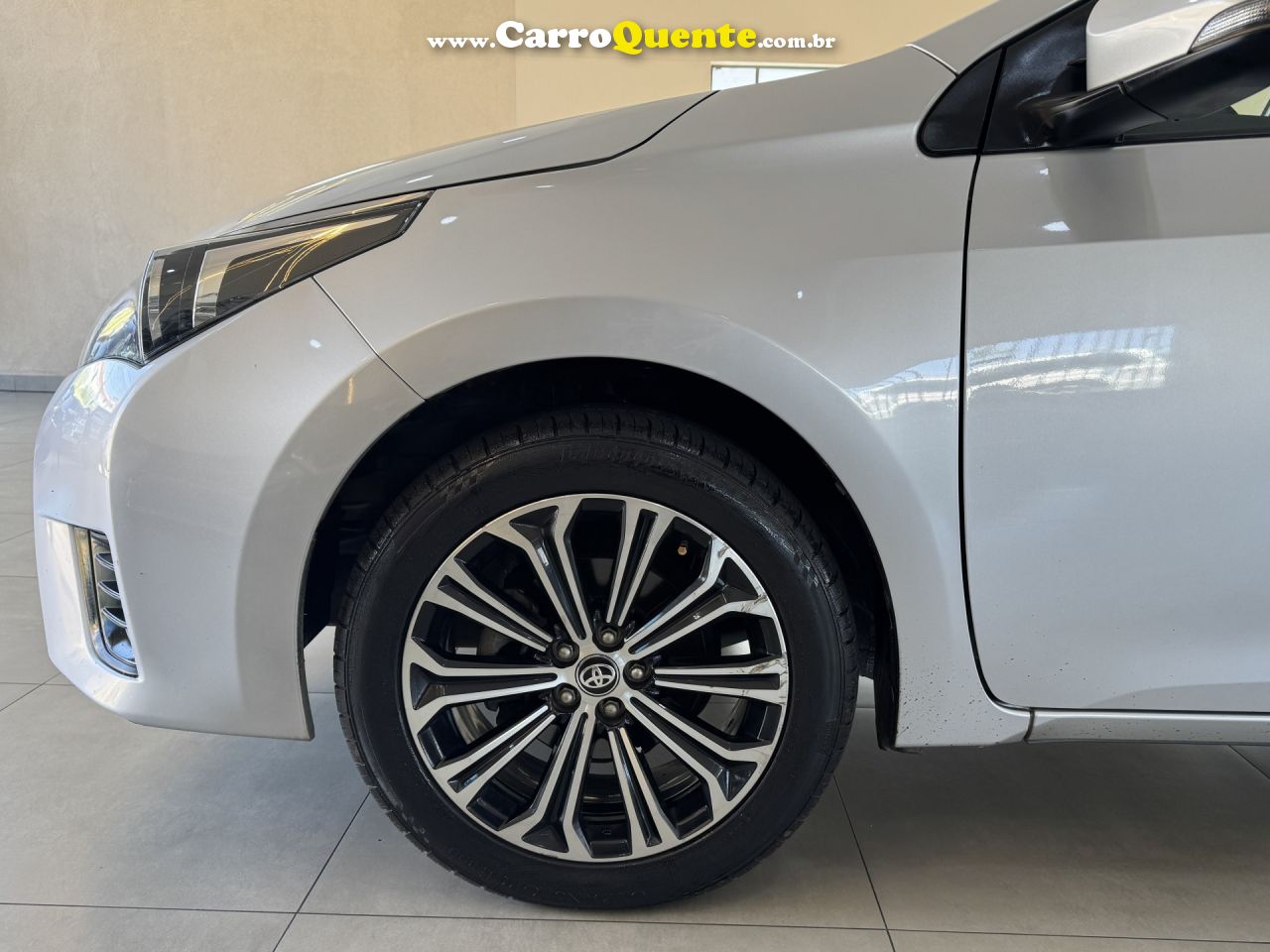 TOYOTA   COROLLA GLI UPPER 1.8 FLEX 16V AUT.   PRATA 2017 1.8 FLEX - Loja