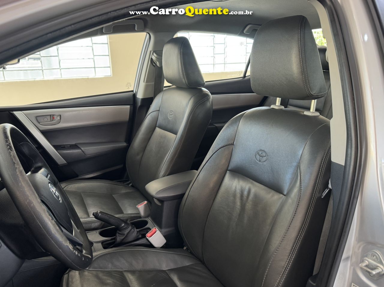 TOYOTA   COROLLA GLI UPPER 1.8 FLEX 16V AUT.   PRATA 2017 1.8 FLEX - Loja