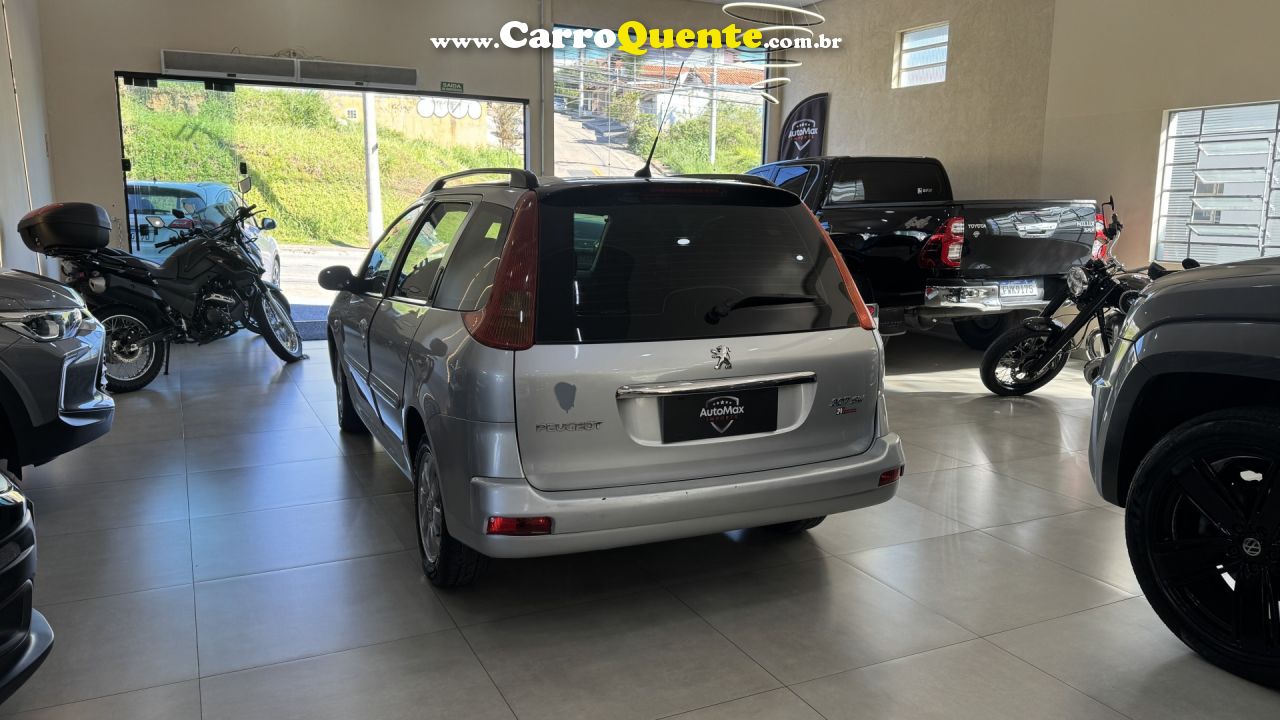 PEUGEOT   207 XR 1.4 FLEX 8V 5P   PRATA 2013 1.4 FLEX - Loja