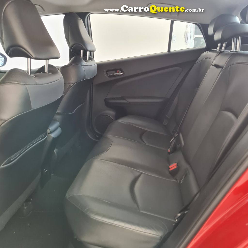 TOYOTA   PRIUS 1.8 16V 5P AUT. (HÍBRIDO)   VERMELHO 2019 1.8 GASOLINA E ELÉTRICO - Loja