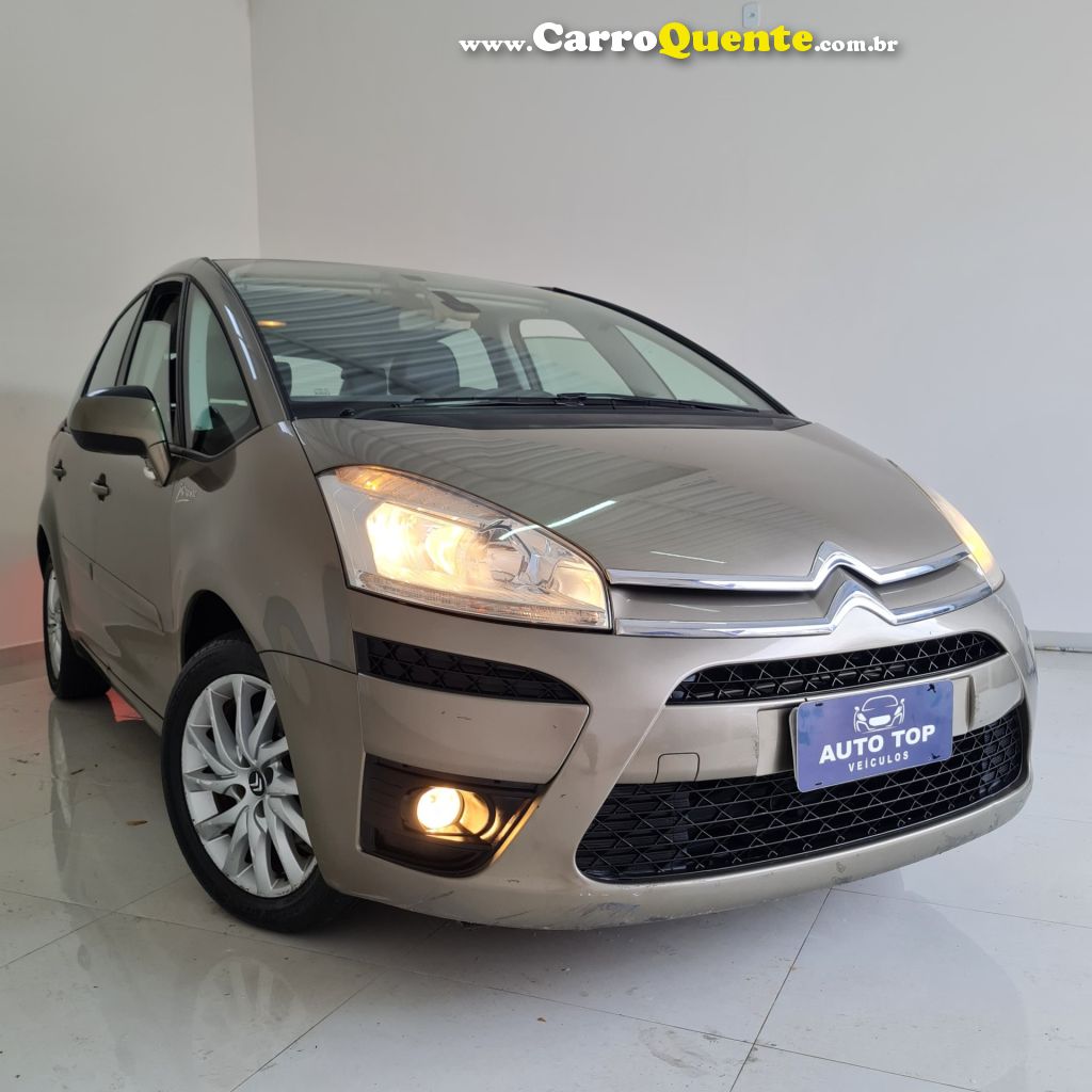 CITROËN   C4 PICASSOPIC. LA LUNA 2.0 16V  AUT.   VERDE 2012 2.0 GASOLINA - Loja