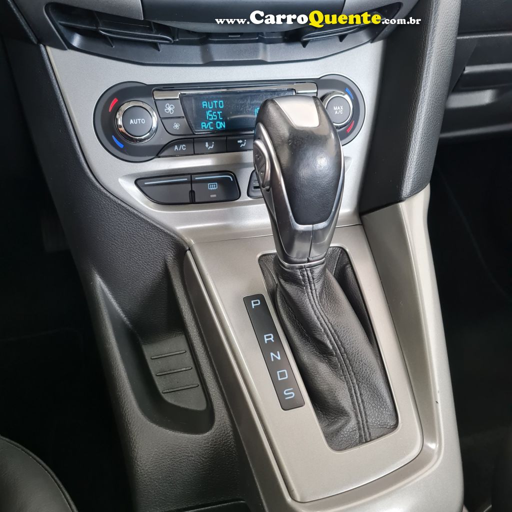 FORD   FOCUS 2.0 16VSESE PLUS FLEX 5P AUT.   BRANCO 2014 2.0 FLEX - Loja