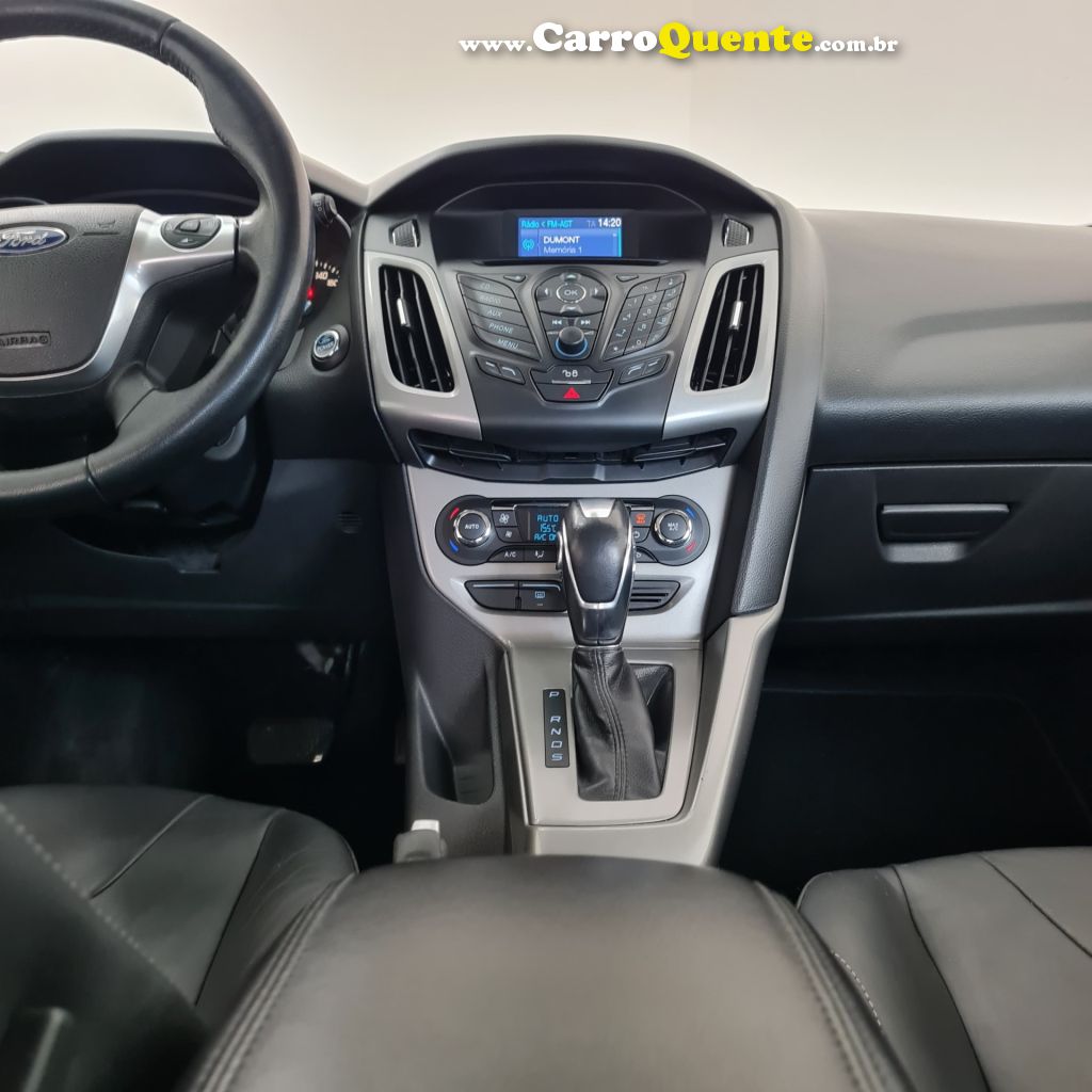 FORD   FOCUS 2.0 16VSESE PLUS FLEX 5P AUT.   BRANCO 2014 2.0 FLEX - Loja